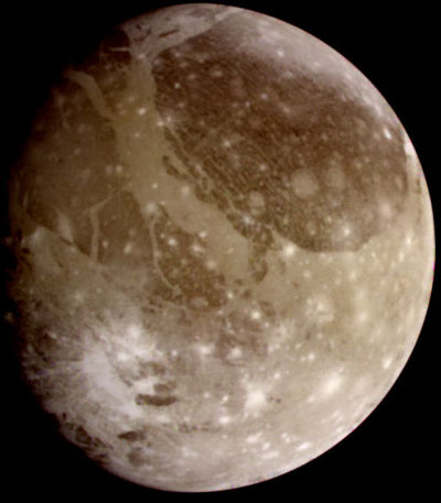 Ganymede la mayor luna del Sistema Solar
