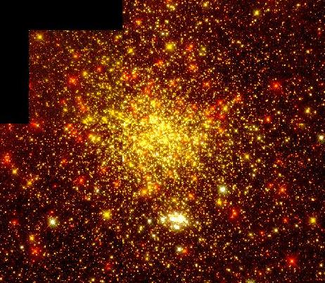 NGC1850 Star Cluster na LMC