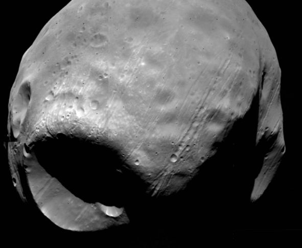 Phobos Doomed Moon of Mars