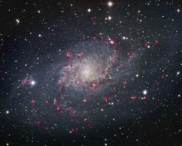 M33 Spiral Galaxy in Triangulum