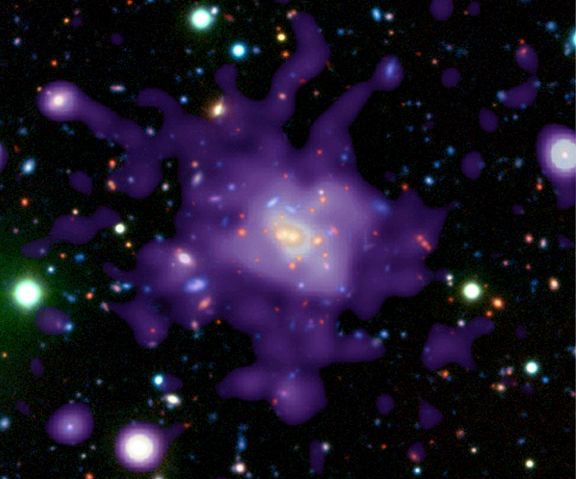 Galaxy Cluster en el universo temprano