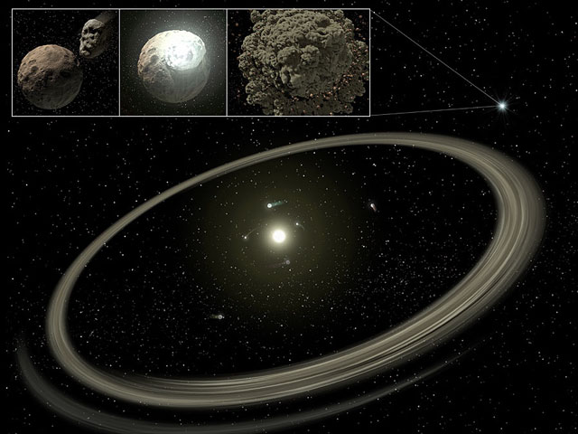 Old Planetaria han encontrado discos de polvo de TSM