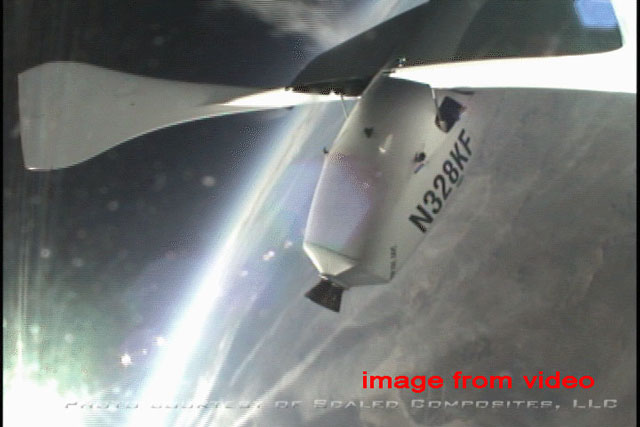 SpaceShipOne gana el X Premio
