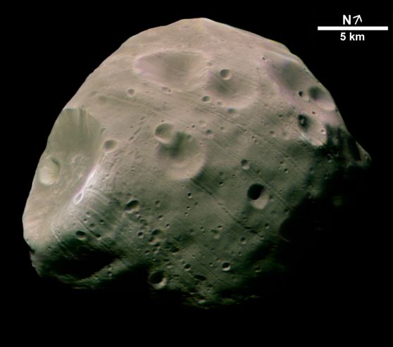 Phobos Doomed Luna de Marte