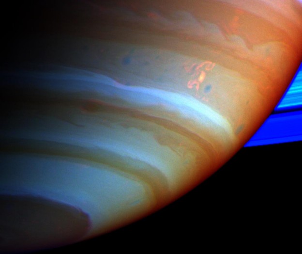Saturn's Dragon Storm