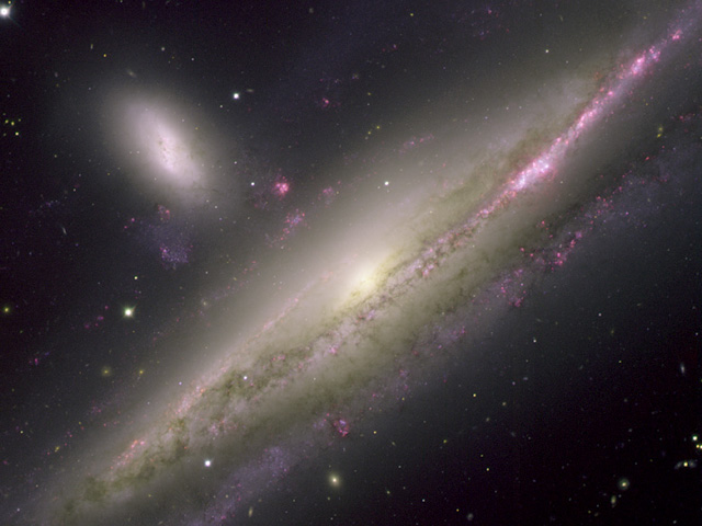 NGC 1531 / 2 Interactuando Galaxias