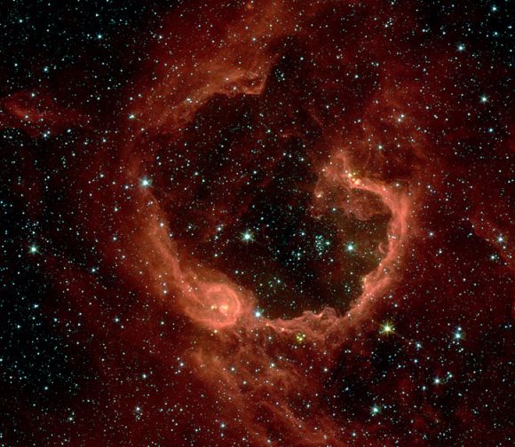 RCW 79 Estrellas en una burbuja cósmica