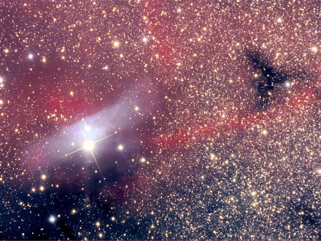 Remolinos y las estrellas en IC 4678