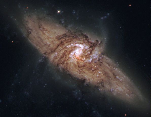 NGC 3314 Cuando Overlap
