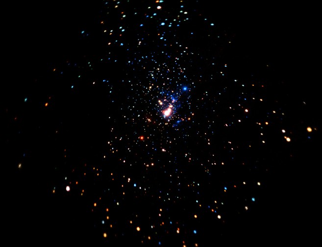 X Ray Estrellas en la Nebulosa de Orión