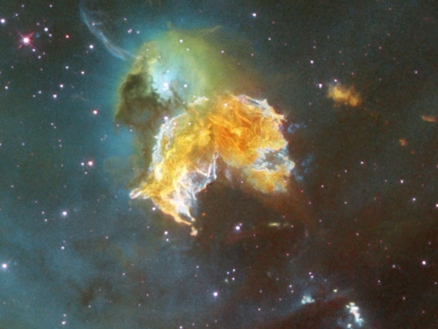 Rampaging Remanente de supernova N63A
