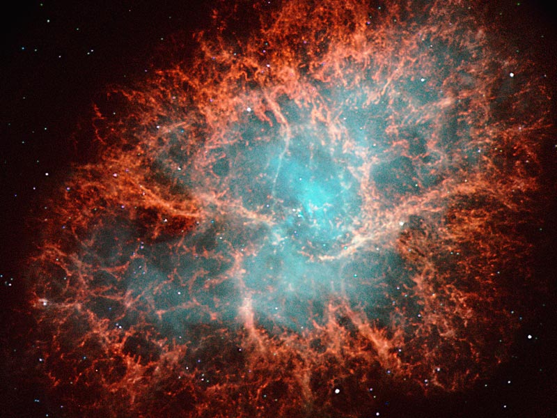 M1 A partir de Nebulosa do Caranguejo NÃO