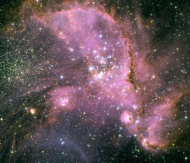 Jeunes étoiles de NGC 346