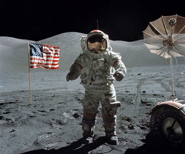 Última Apolo 17 en la Luna