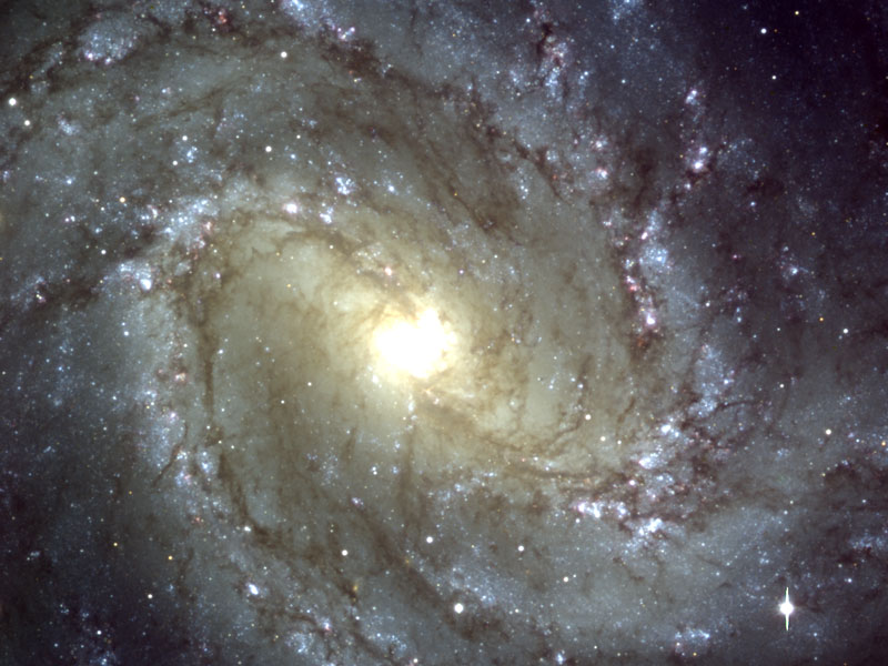 M83 Galáxia do Pinwheel de VLT é