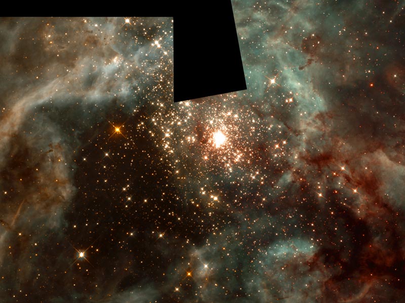 R136 La masiva Estrellas, de 30 Doradus