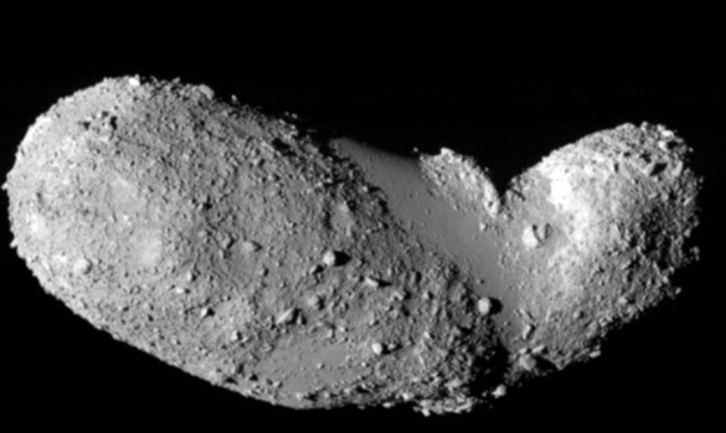 2005 dezembro 28 - Smooth Seções em Asteroid Itokawa