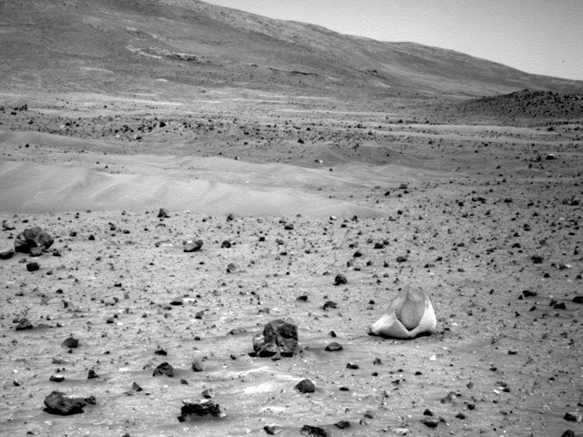 Una inusual dos tonos: Rock en Marte