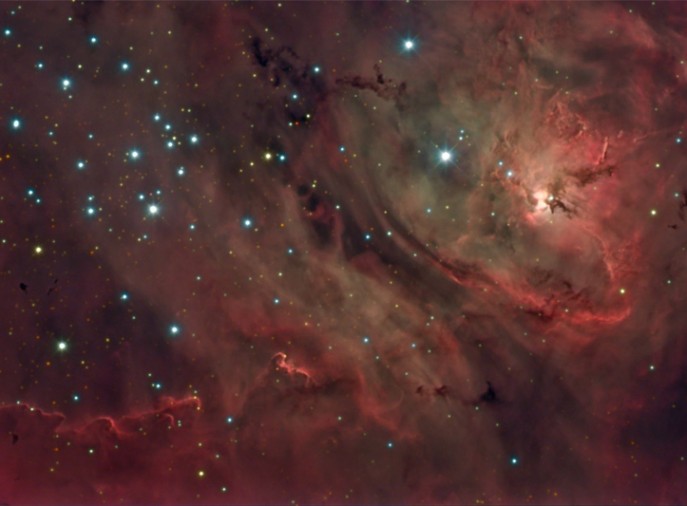 M8 The Lagoon Nebula