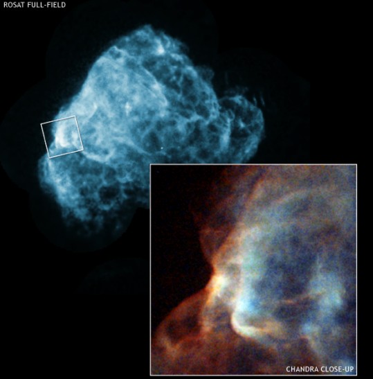 2007 17 feb - Supernova Rest og Shock Wave