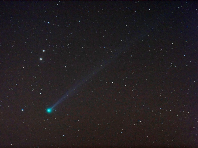 Uventet Comet Pojmanski nå synlige