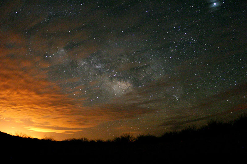 Star Clouds Over Arizona