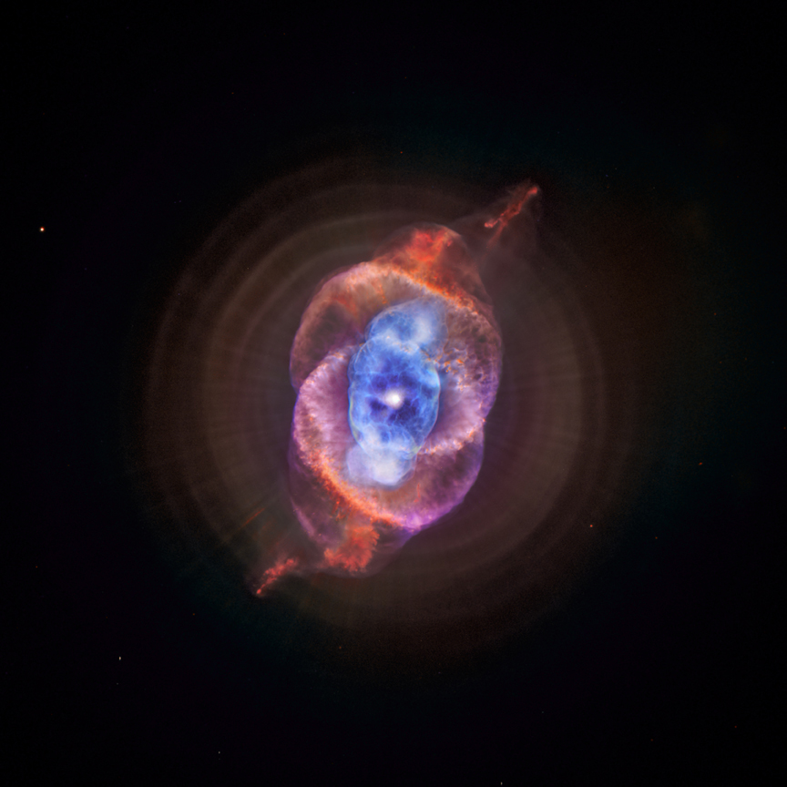 Resultado de imagen de Nebulosa planetaria ojo de Gato en Observatorio