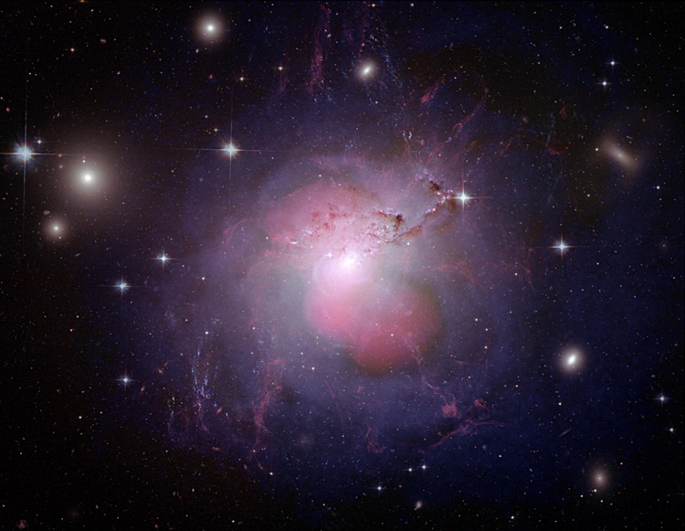 La galaxia activa NGC 1275