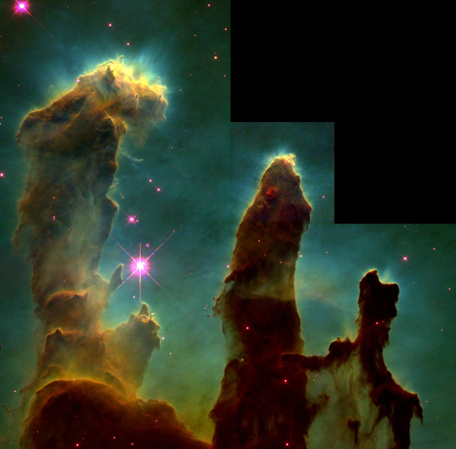 Resultado de imagen de Los pilares de la creación en Observatorio info