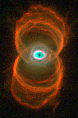 NASA's MyCn18 an hourglass nebula a.k.a eye of heaven