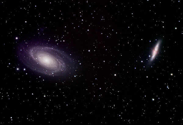 Guerra de galaxias: M81 contra M82