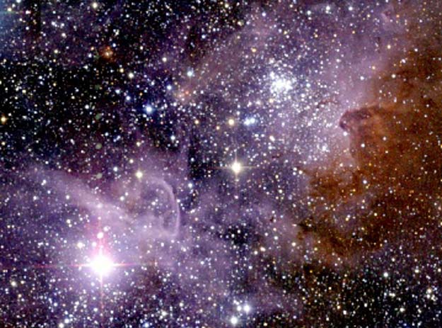 La nebulosa Carina en Infrarojo