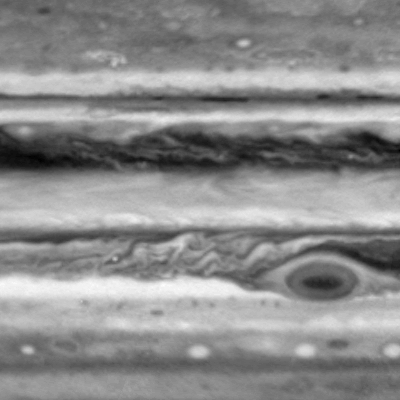 Cassini en Júpiter: película de la Mancha Roja
RojaRed Spot Movie