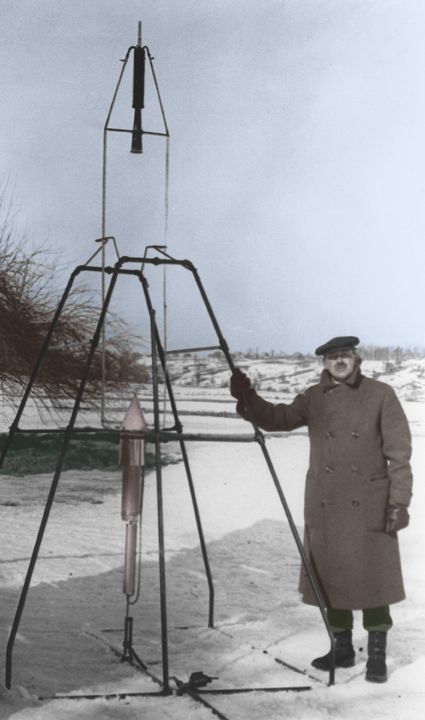 Los Cohetes y Robert Goddard
