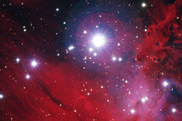 NGC 2264: Estrellas, Polvo y Gas