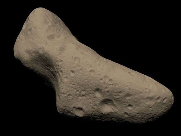 Reconstrucción del asteroide Eros
