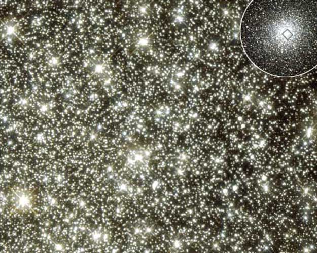 Destellos inusuales en dirección al cúmulo globular M22