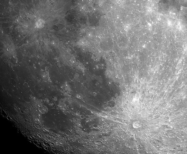 Tycho y Copernicus: Cráteres Lunares con Rayos