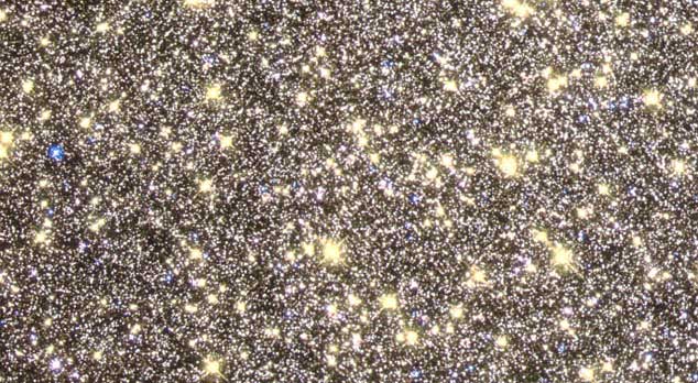El Centro del Cúmulo Globular Omega Centauri