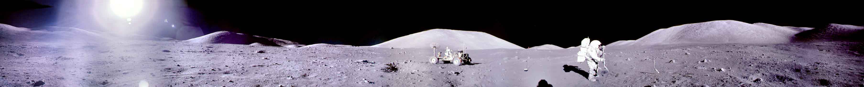 Panorama del Apollo 17