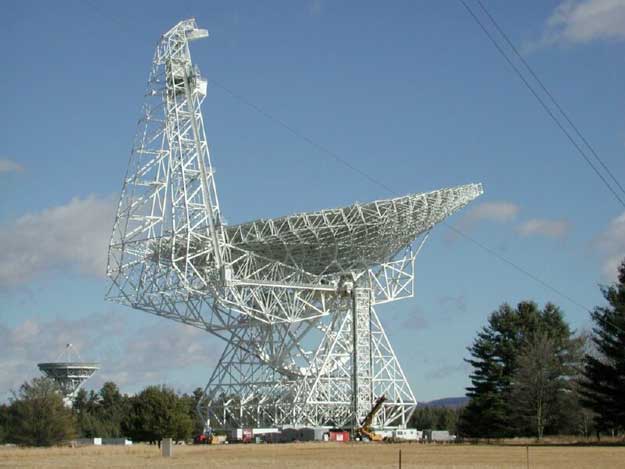El Radio Telescopio de 100 metros Green Bank