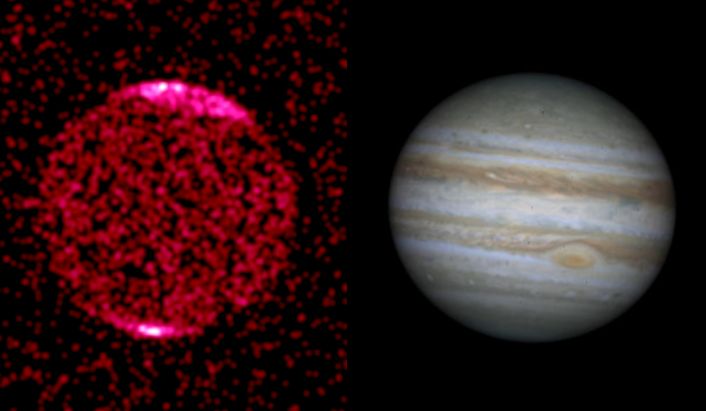 Gran Mancha de Rayos X en Júpiter