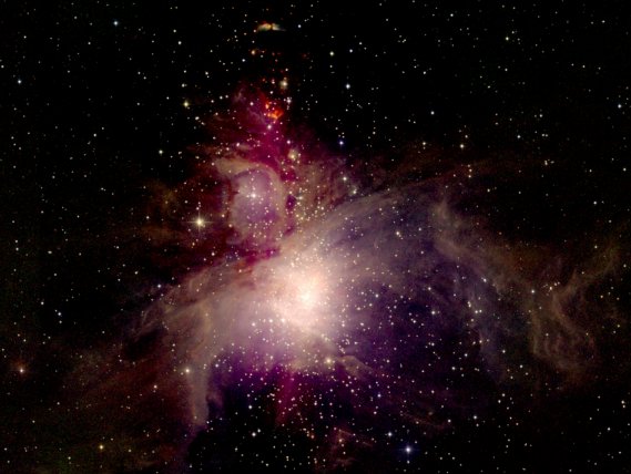 Nebulosa de Orión: vista de 2MASS