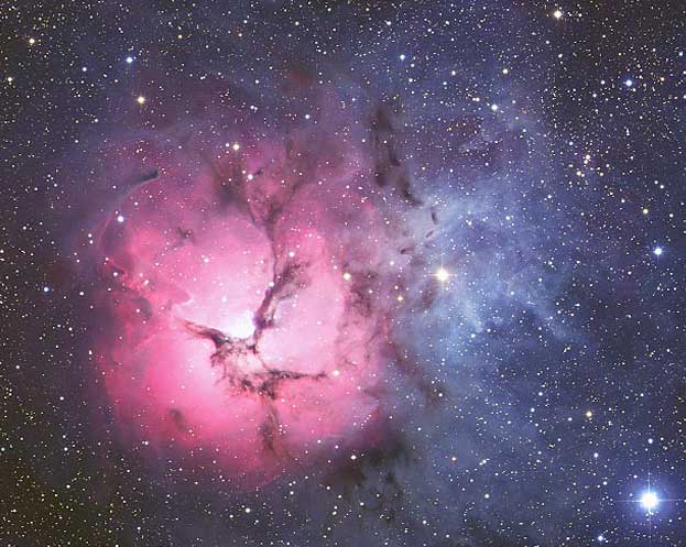 La nebulosa Trífida desde AAO