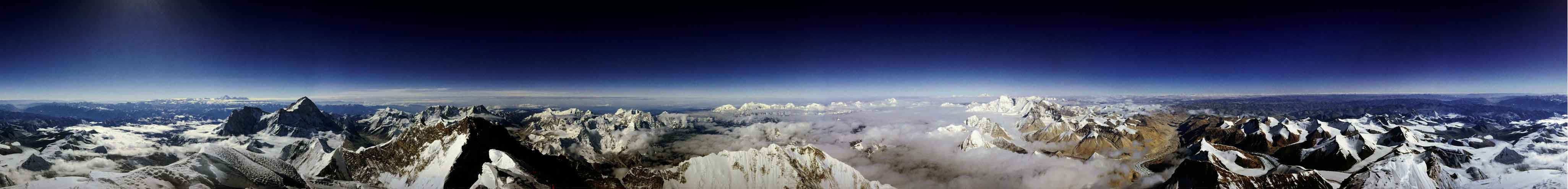 La vista desde el Everest