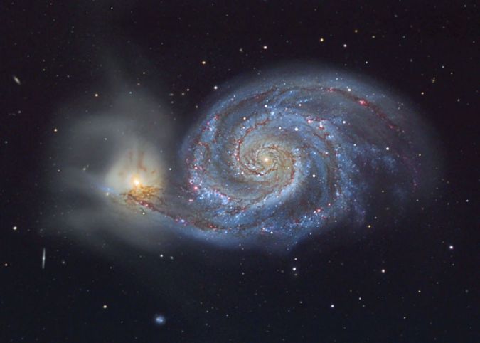 M51: Remolino Galáctico