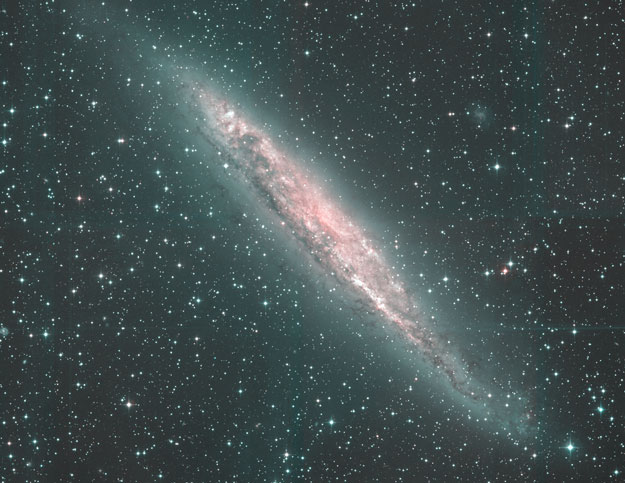 La Cercana Galaxia en Espiral NGC 4945