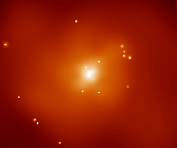 Materia Oscura, Rayos X y NGC 720