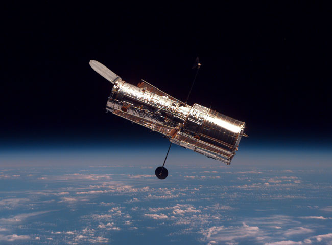 El Hubble flota libre