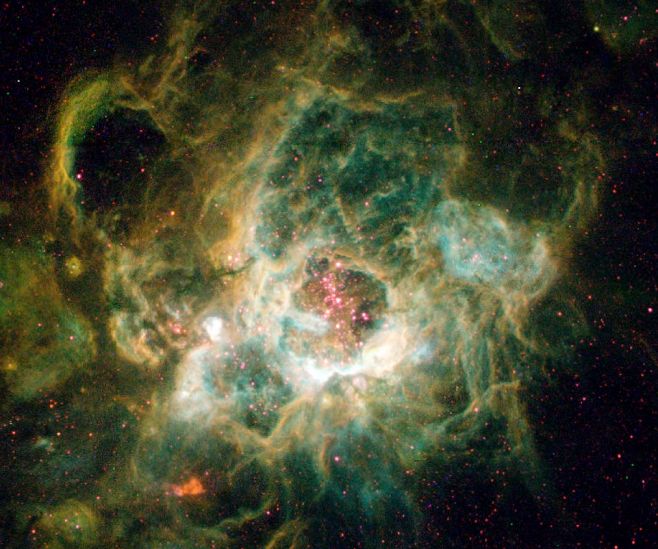 NGC 604: Un gigantesco Vivero Estelar